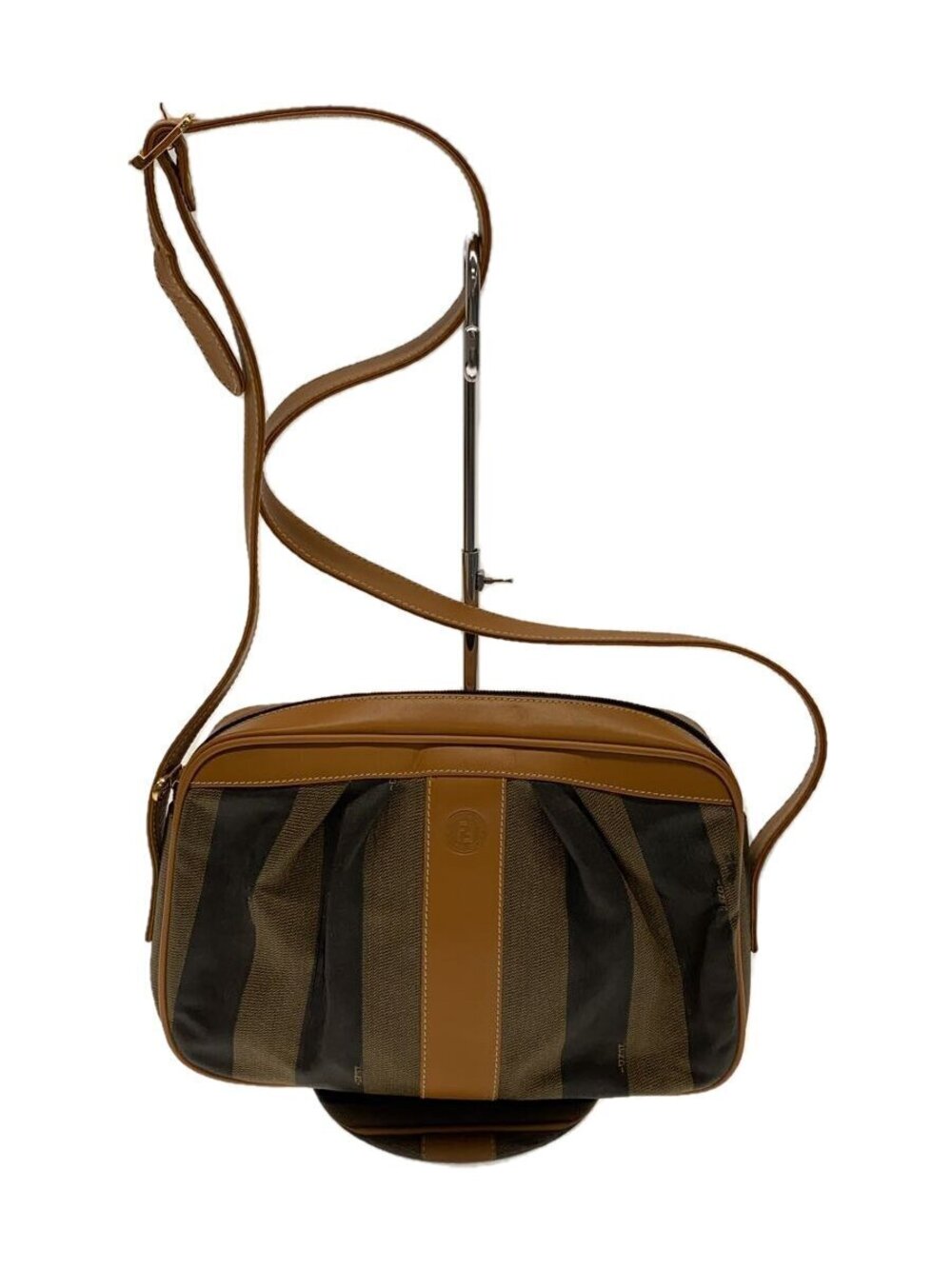 Fendi Shoulder Bag Brown Pecan